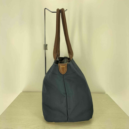 ブルーレーベルクレストブリッジ BLUE LABEL CRESTBRIDGE ハンドレザー チェック 舟型トートバッグ ハンドバック レディース