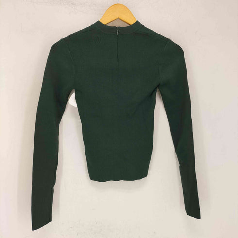 ザラ ZARA スクエアネックデザインニット レディース import:S