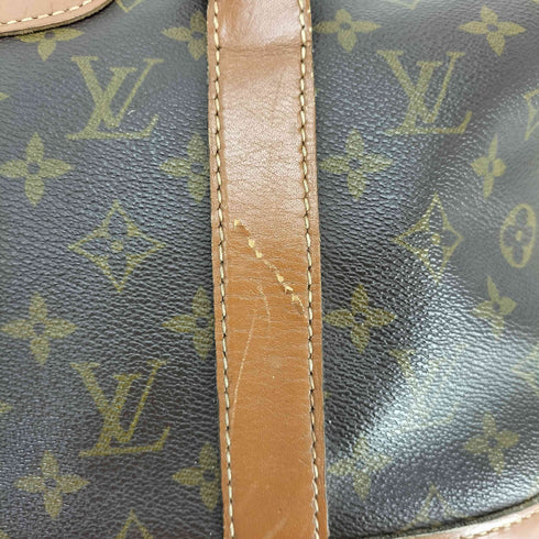 ルイヴィトン LOUIS VUITTON ~80S ピンロック 片爪TALON モノグラムロゴ レザー ハンドバッグ メンズ