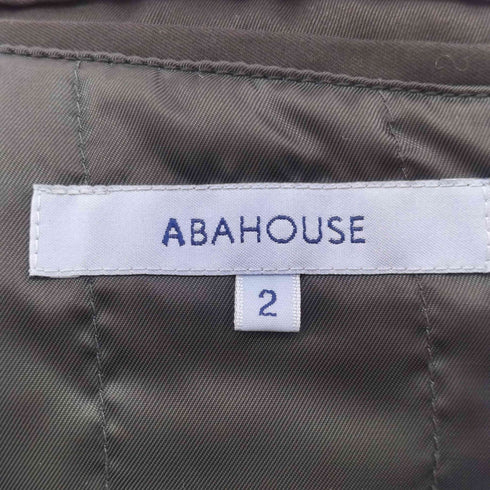 アバハウス ABAHOUSE ベルトデザイン 比翼 ジャケット メンズ JPN:2