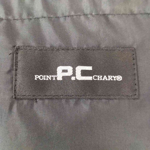 POINT P.C CHARY スタンドカラー ポリコート メンズ
