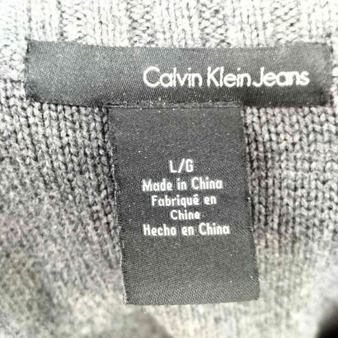 カルバンクラインジーンズ Calvin Klein Jeans ハーフジップ セーター メンズ import:L