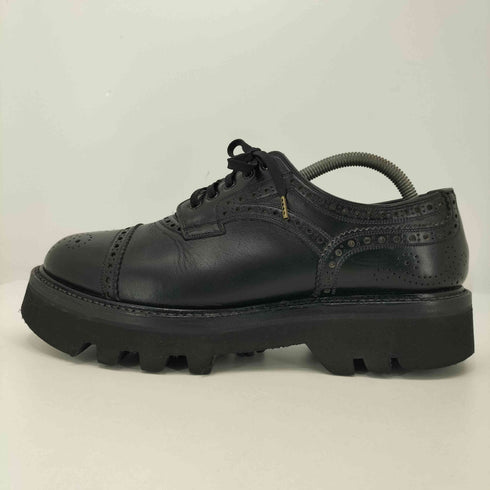 フットザコーチャー foot the coacher MENDELL vibramソール 5ホール ストレートチップ レザーシューズ メンズ 8