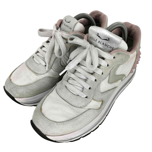 VOILE BLANCHE スタッズローカットスニーカー レディース 36