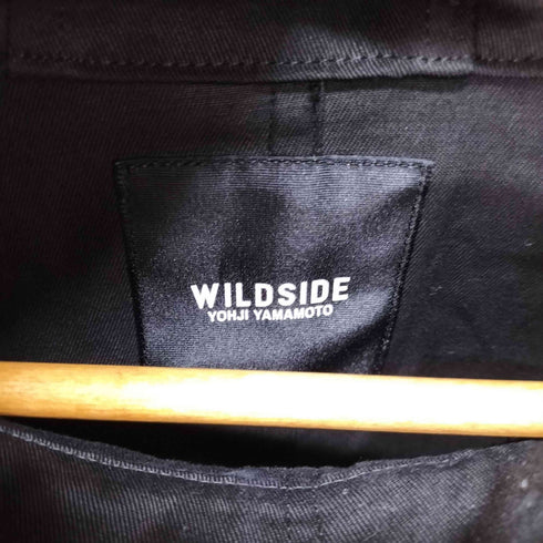 ワイルドサイドヨウジヤマモト WILDSIDE YOHJI YAMAMOTO 24AW Cotton Chino Mods Coat コットンチノモッズコート メンズ JPN:3