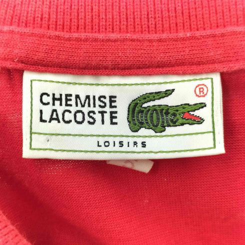 シュミーズラコステ CHEMISE LACOSTE ワニ刺繍 S/S ポロシャツ メンズ JPN:5