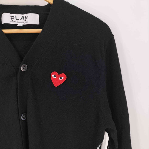 プレイコムデギャルソン PLAY COMME des GARCONS ウール100 カーディガン メンズ JPN:L