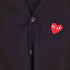 プレイコムデギャルソン PLAY COMME des GARCONS ウール100 カーディガン メンズ JPN:L