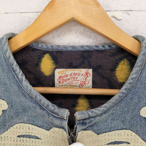 キャピタル KAPITAL DENIM MOTOCROSS BORN JKT 14oz メンズ L