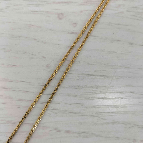クリスチャンディオール Christian Dior Clair D Lune CDロゴ パール ラインストーン ネックレス レディース
