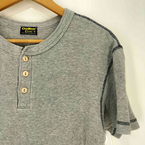 オシュコシュ OSHKOSH ヘンリーネック サーマル 半袖Tシャツ メンズ JPN:M