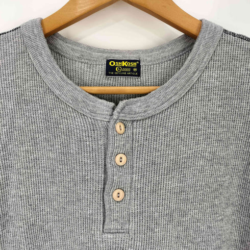 オシュコシュ OSHKOSH ヘンリーネック サーマル 半袖Tシャツ メンズ JPN:M