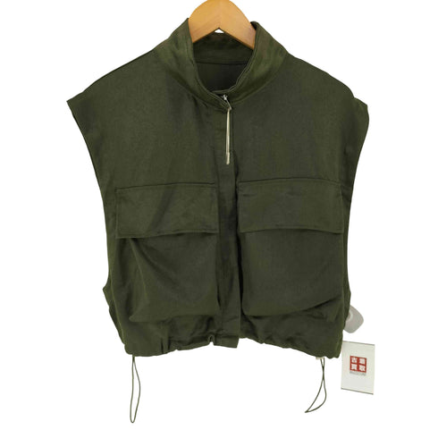 シーエフティー CFT high neck drost short vest レディース FREE
