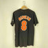 スターター STARTER 90s 1996コピーライト USA製 ナンバリング 8 袖シングルステッチ MLBチームプリント クルーネックTシャツ メンズ import:M