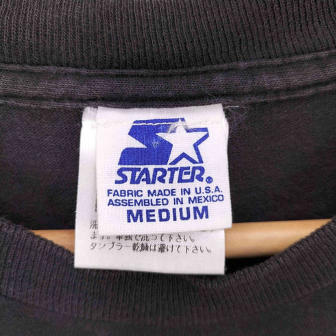 スターター STARTER 90s 1996コピーライト USA製 ナンバリング 8 袖シングルステッチ MLBチームプリント クルーネックTシャツ メンズ import:M