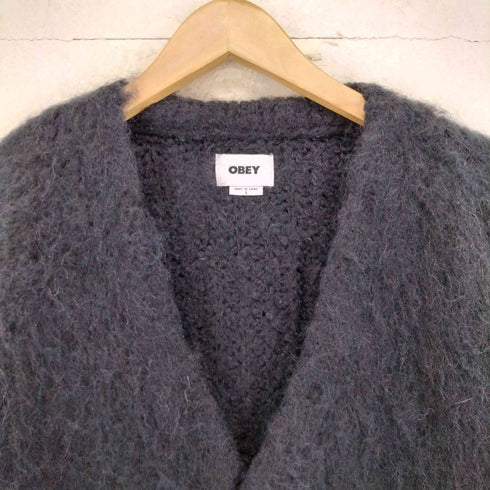 オベイ OBEY Patron Cardigan メンズ L