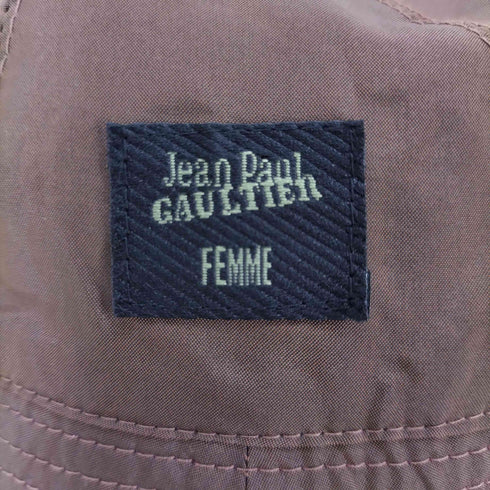 ジャンポールゴルチエフェム Jean Paul GAULTIER FEMME リバーシブル バケットハット レディース