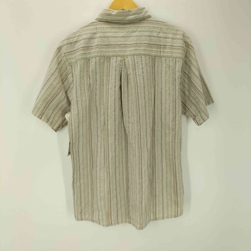 アロー ARROW 90~00s シアサッカー 半袖 シャツ ストライプ メンズ import:XXL
