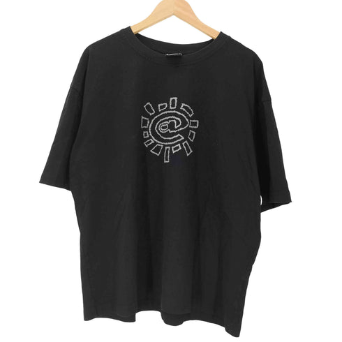 always do what you should do 渦 グラフィック ロゴ プリント S/S ボックス Tシャツ メンズ JPN:XXL