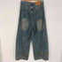 Fear Barwells ダメージ加工 バレルレッグ デニム パンツ レディース JPN:M