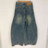Fear Barwells ダメージ加工 バレルレッグ デニム パンツ レディース JPN:M