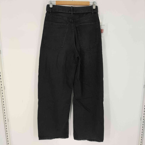 ザラ ZARA TRF ミッドライズ折り返しウエストデニムパンツ レディース EUR:36