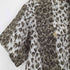 バレンザポースポーツ VALENZA PO SPORTS ヒョウ柄 金釦 S/S シャツ Y2K メンズ US:40