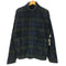 ギャップ Gap 90S OLD デカタグ チェック ボア フリース フルジップ ブルゾン ジャケット メンズ import:M