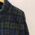 ギャップ Gap 90S OLD デカタグ チェック ボア フリース フルジップ ブルゾン ジャケット メンズ import:M