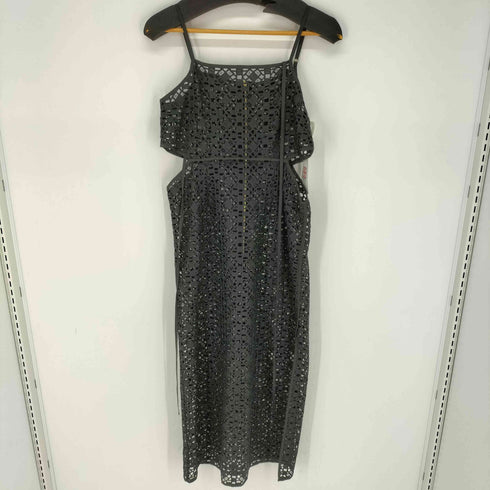 ルシェルブルー LE CIEL BLEU ジオメトリックレースキャミドレス レディース
