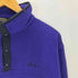 エルエルビーン L.L.Bean FREEPORT MAINE 80S OLD 筆記体ロゴ 前立てナイロン スナップT ボア フリース プルオーバー 裾ドローコード メンズ