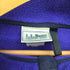 エルエルビーン L.L.Bean FREEPORT MAINE 80S OLD 筆記体ロゴ 前立てナイロン スナップT ボア フリース プルオーバー 裾ドローコード メンズ