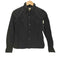 アニエスベー agnes b. PARIS 90S OLD サンライズ期 L/S クロップド ブラック プレーン シャツ レディース O