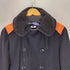 ジュンヤワタナベコムデギャルソンマン JUNYA WATANABE COMME des GARCONS MAN 10AW PONTETORTO 裏地メッシュ ナイロン切替 襟コーデュロイピーコート メンズ M