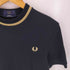 フレッドペリー FRED PERRY REISSUES クルーネック S/S 鹿の子 Tシャツ メンズ import:XS