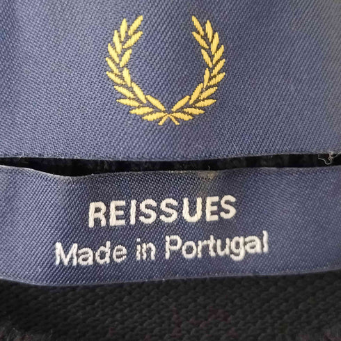 フレッドペリー FRED PERRY REISSUES クルーネック S/S 鹿の子 Tシャツ メンズ import:XS