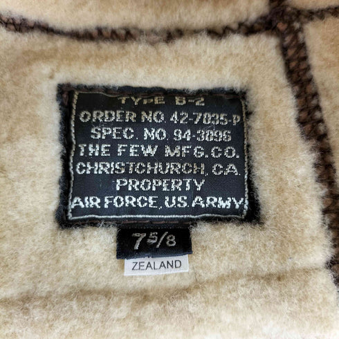 ユーエスアーミー U.S. ARMY ARMY AIR FORCES TYPE B-2 FLYING WINTER CAPTYPE THE FEW フライトキャップ メンズ 7/5 8