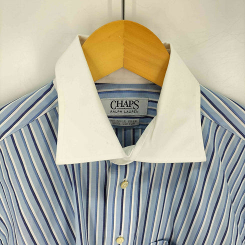 チャップスラルフローレン CHAPS RALPH LAUREN コットン ストライプシャツ メンズ