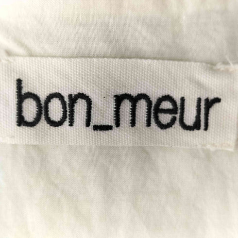 bon_meur 25AW ロゴ エンブロイダリー ティアード キャミ ワンピース レディース FREE