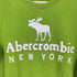 アバクロンビーアンドフィッチ Abercrombie & Fitch ワッペンデザイン 刺繍 カットソー メンズ import:S