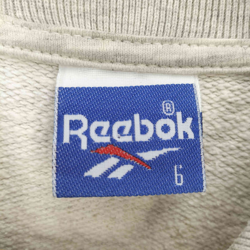 リーボック Reebok フロントロゴ スウェット ポロシャツ メンズ 6