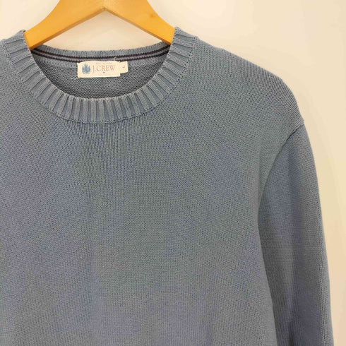 ジェイクルー J.CREW 00S 畦編み コットン ニット メンズ import:L