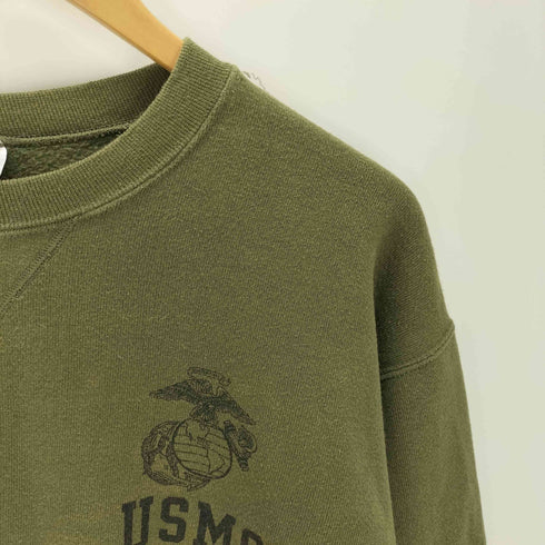 ソフィー SOFFE 90S ボディ USA製 USMC アメリカ海軍 ミリタリー アーミー スウェット トレーナー メンズ import:M