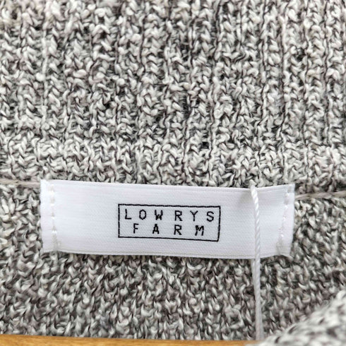 ローリーズファーム LOWRYS FARM 26AW メランジ ポロ フレンチ スリーブ レディース FREE