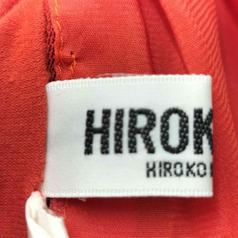 ヒロコビス HIROKO BIS スリット レイヤード S/S シャツ レディース JPN:11号