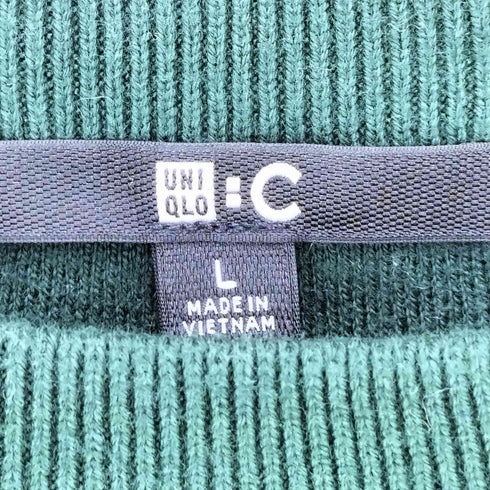 ユニクロシー UNIQLO:C スムースコットンクルーネックセーター レディース JPN:L