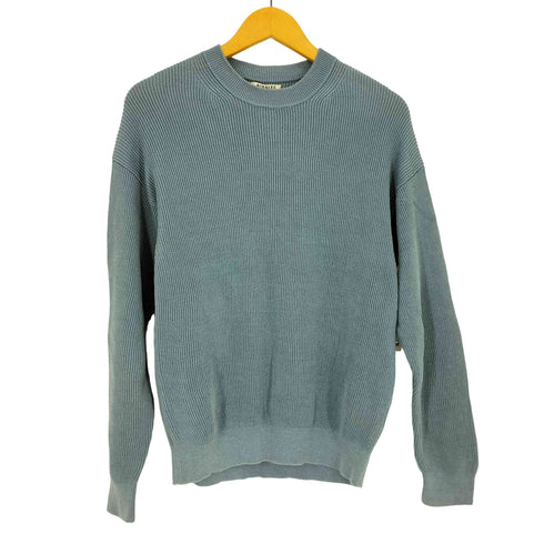 オーラリー AURALEE FLAT YARN RIB KNIT P/O メンズ 4