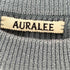 オーラリー AURALEE FLAT YARN RIB KNIT P/O メンズ 4