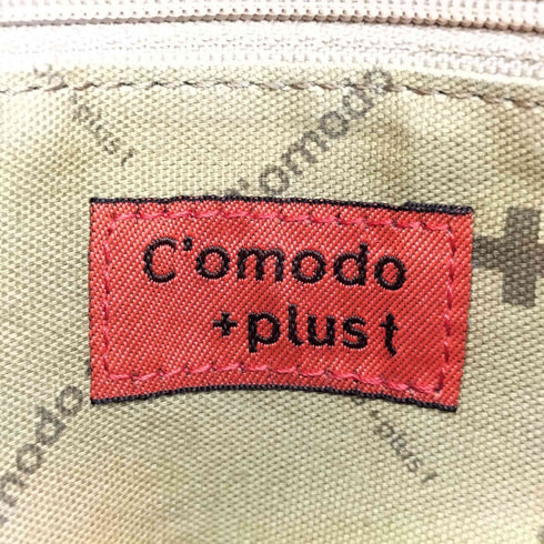 C'OMODO+PLUST レザーショルダーバッグ レディース