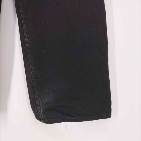 エイチアンドエム H&M BAGGY ブラック バギーデニムパンツ メンズ 31/30